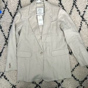 Abercrombie Linen Blazer, NEW WITH TAGS!